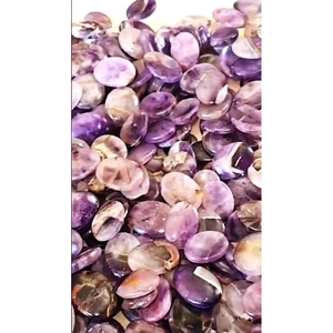Precio de fábrica: Piedras de amatista natural para la ansiedad, artesanía de ágata, piedra ovalada hecha a mano para terapia Feng Shui, Navidad - Product Image 4