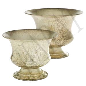 Best Selling Metal Wedding Decoration Wholesale Flower <b>Vase</b> Home Hotel Decoration Antique Finished Handmade with Custom Logo - Product Image 1