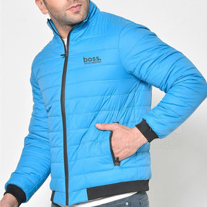 Venta Directa de Fábrica, Chaqueta Acolchada de Invierno de Primera Calidad, Transpirable, con Cuello Alto y Logotipo Frontal - Product Image 5