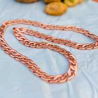 Gelang Rantai Tembaga Vintage Retro Perhiasan Urban Buatan Tangan Aksesori Klasik Premium Hadiah Fashion Belladec