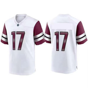 เสื้ออเมริกันฟุตบอลราคาส่ง ผ้าตาข่ายระบายอากาศ ชุดกีฬาแบบกำหนดเอง เสื้ออเมริกันฟุตบอล - Product Image 3