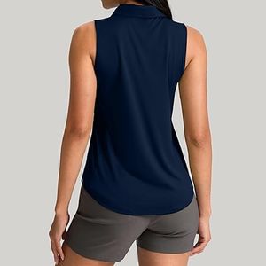 Polo de sport premium sans manches pour femme – Édition été - Product Image 2
