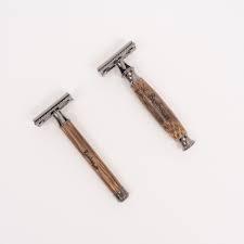 Customized logo Bamboo <b>razor</b> With Engraving logo Bamboo Wood Handle Shaving Safety <b>Razor</b> Double Edge Safety <b>Razor</b> - Product Image 3