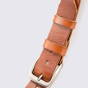 Ceinture en cuir de vachette de qualité supérieure, style décontracté, ajustable, design personnalisé, best-seller - Product Image 4