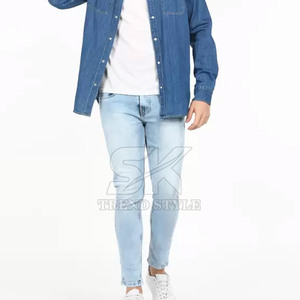 Pantalones Vaqueros de Hombre, Diseño Moderno, Precio Razonable, Corte Ajustado, Cómodos y Transpirables, Pantalones Casuales para Hombre - Product Image 4