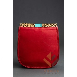 Mode cuir imprimé léopard sac à bandoulière femmes en peluche doux cuir de vache sac à bandoulière décontracté 2025 fourrure femme sac à main - Product Image 5