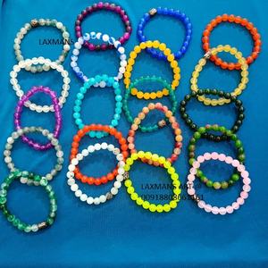 Seven <b>Chakra</b> Prayer Beaded <b>Bracelets</b> Rudraksh Stone Beaded Fashion <b>Bracelets</b> Wholesale From India Glass Beaded <b>Bracelets</b> - Product Image 1