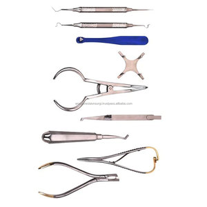 WORLD PRECISION SURGICAL Dental Extraction Forceps <b>Set</b> Stainless Steel Orthodontic Surgical Pliers Kit Red Case Manual <b>Tools</b> CE - Product Image 2