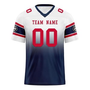 Maillots et chemises de rugby unisexes à manches courtes et col en V, 100 % polyester, imprimés et sublimés sur mesure, respirants, par Massee Sports - Product Image 3
