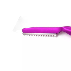 Navaja Profesional de Plástico con Una Sola Cuchilla de Acero Inoxidable para Adelgazar el Cabello, para Barbería y Salón de Belleza, para Peinar el Cabello Facial, de Alta Calidad - Product Image 2