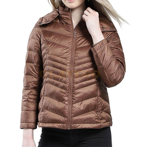High Quality Design Your Own Product Women Puffer <b>Jacket</b> Breathable Customized Women Puffer <b>Jacket</b> - Product Image 1
