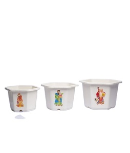 Maceta más vendida para decorar el hogar y el jardín, maceta de bendición con plástico de alta calidad - Product Image 5