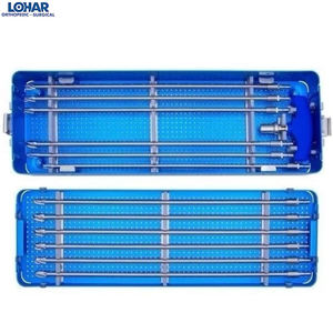 Juego de Instrumentos Ortopédicos Profesionales de Fresa Flexible con Acoplamiento Rápido para Práctica Quirúrgica Ortopédica - Product Image 1