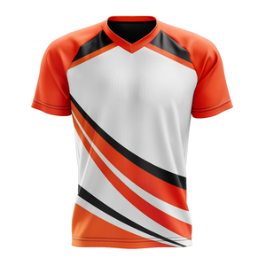 T-shirt décontracté pour homme en coton 100% de haute qualité, col en V, respirant et à séchage rapide, collection 2026 - Product Image 3