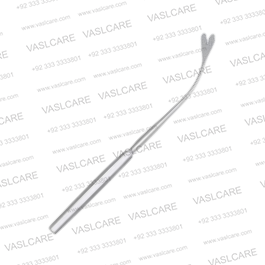 Écarteur d'épiglotte Reichert 24 cm – Instruments ORL – Outil d'exposition endolaryngée et pharyngée de haute précision 9,5 pouces par Vaslcare - Product Image 4