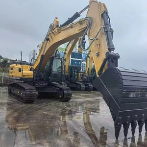 Excavadora de cadenas robusta usada con capacidad de 3000 kg, brazo de alto alcance y chasis reforzado para drenaje agrícola - Product Image 1