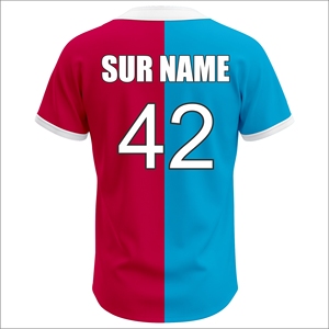 Hot <b>Sale</b> New Custom Printed Baseball Jersey Breathable Quick Dry Summer/<b>Spring</b> Plus Size Letter Team Uniform Manufacturer - Product Image 3