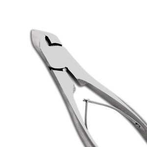 New Double Spring Nail Pliers 12cm Autoclavable Stainless Steel Sharp Cutting 15mm Podiatry Finger Toenail Clippers OEM <b>by</b> KKZ - Product Image 2