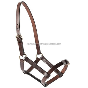 Accesorios Ecuestres con Diseño de Carreras de Caballos, Cabestros Ajustables de Cuero para Caballos a Precio Económico, Pedidos al por Mayor - Product Image 2