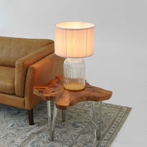 Lámpara de Mesa LED Romántica y Cálida de Estilo Nórdico, Lámpara de Escritorio de Madera Maciza con Protección para los Ojos, Lámpara de Noche para Dormitorio o Sala de Estudio - Product Image 1