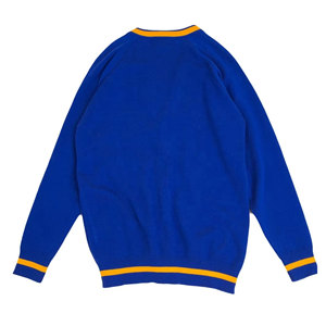 Made Your Custom High-quality V-neck <b>Sweaters</b> for sorority/Fraternity/ Schools/Colleges/Universities Logos Knitted <b>Cardigans</b> - Product Image 5