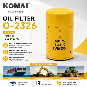 Filtre à huile KOMAI 901-103 2654407 02/100073 E3541580M91 218648A1 35-816168 pour 02/201934JCB - Product Image 1