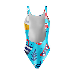 Maillots de bain modernes pour femmes, logo personnalisé, maillots de bain une pièce pour les sports nautiques et la collection de mode plage - Product Image 3