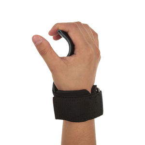 Ganchos para Levantamiento de Pesas, Dominadas, Remadas, Shrugs - Agarres de Neopreno Antideslizantes y Anti-Rotura con Correa Suave y Acolchado Grueso para Muñecas - Product Image 2