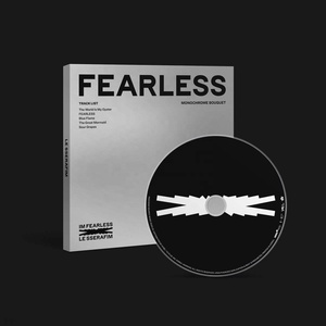 [Álbum Original Coreano] LE SSERAFIM - FEARLESS (Versión Monochrome Bouquet) - Product Image 1