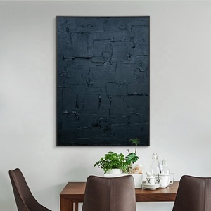 Peinture à l'huile purement artisanale sur toile, paysage moderne, décoration pour canapé, salon, porche, couloir, allée, JZ Arts - Product Image 3