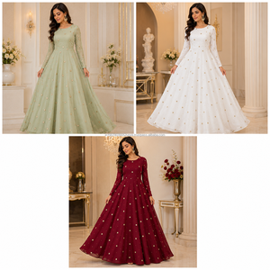 Tissu Voile Léger et Respirant en Viscose Chinon Premium Teignable – Options de Broderie Élégantes pour Robes de Luxe Florales et Tissus de Mode - Product Image 4
