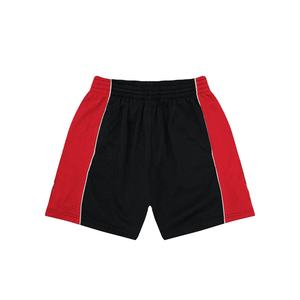 กางเกงขาสั้นลำลองผู้ชายสไตล์ High Street สีตัดกัน ผ้าโพลีเอสเตอร์ตาข่าย ขายส่ง กางเกงออกกำลังกาย ระบายอากาศได้ดี เหมาะสำหรับฤดูร้อน - Product Image 1