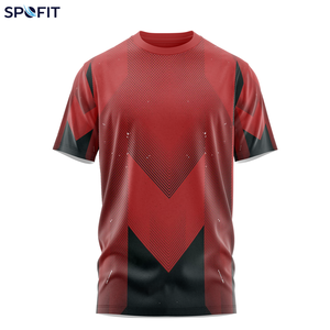 เสื้อยืดพิมพ์ลายทั้งตัวสำหรับผู้ชาย แขนสั้น ทรงโอเวอร์ไซส์ สไตล์ลำลอง สตรีทแวร์ รับผลิตแบรนด์ส่วนตัว - Product Image 6