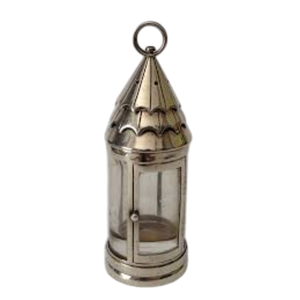 Diseño Atractivo, Juego de 6 Faroles Pequeños de Metal para Velas, Faroles Colgantes Vintage para el Hogar, Portavelas Decorativos para Velas de Té - Product Image 6