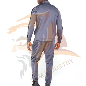 Conjunto Deportivo Casual de Invierno para Hombre, Talla Grande, Transpirable, Ligero, Elástico en Cuatro Direcciones, Resistente al Viento, Poliéster/Algodón - Product Image 2