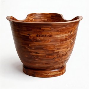 Bañeras Rectangulares de Madera de Teca, Fabricadas en Indonesia, Ergonómicas, Ecológicas, para Interiores y Exteriores, Ideales para Hoteles, en Oferta - Product Image 4