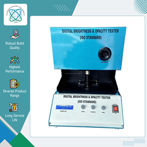 Fournisseur réputé vendant un testeur d'opacité de qualité standard, utilisé pour mesurer la luminosité et les niveaux d'opacité du papier et des films - Product Image 3