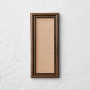 H a CRAFT HAC-1310 Eco-Friendly Rectangular Wooden Photo <b>Frame</b> with Rounded Edges <b>Wall</b> Mount - Product Image 6