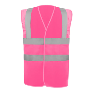Gilet de sécurité réfléchissant haute visibilité léger et personnalisé, fabrication en polyester - Product Image 2