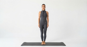 Women Breathable Yoga <b>Jumpsuit</b> Zip Front Seamless Fitness Bodysuit Sleeveless <b>Workout</b> Romper Gym Wear Adults - Product Image 1