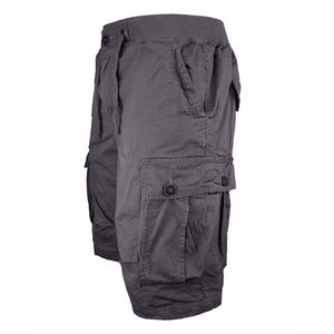 Pantalones Cortos de Hombre 100% Algodón, Estilo Cargo, Multibolsillos, Casuales, Verano 2026, Gran Venta - Product Image 2