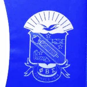 Phi Beta Sigma Padfolio Blue White Greek Fraternity Portfolio Organizer Leather <b>Folder</b> Business Document Holder Professional - Product Image 2