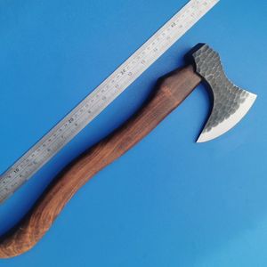 Carbon Steel Hatchet <b>Axe</b> with <b>Wood</b> Handle Compact Outdoor Camping Tool for Bushcraft Hiking <b>Wood</b> Chopping and General Outdoor - Product Image 6