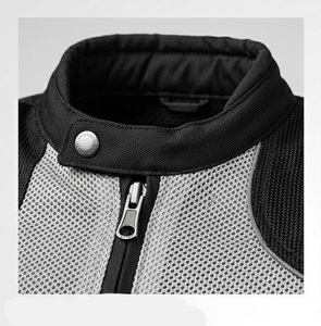 Premium Selling Mesh Fabric Panel Long Sleeve polyester Nylon <b>Racer</b> <b>Jackets</b> Zip Up Closure Auto Racing Velocity Rider <b>Jacket</b> Men - Product Image 4
