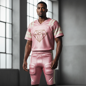 Uniforme de Fútbol Americano Sublimado, Diseño Personalizado, Jersey de Club, Doble Capa en los Hombros, Ropa Profesional para Partidos - Product Image 5