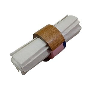 Ensemble de ronds à serviette en résine multicolore de la meilleure conception Vaisselle multiforme pour la maison et le restaurant Cuisine Nouveau style de vaisselle - Product Image 1