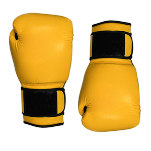 Gants de boxe confortables fabriqués en usine pour adultes, gants de sport en cuir véritable de qualité supérieure. - Product Image 5