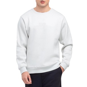 Sudadera Extra Grande de Invierno para Hombre, Estilo Chino, 100% Algodón, con Estampado Digital y Bordado, Manga Larga, Color Sólido - Product Image 1