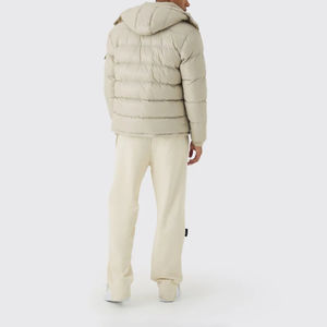 Parka matelassée pour homme grande taille, haute qualité, nouvelle mode, imperméable, réversible, parka d'hiver personnalisée pour homme grande taille - Product Image 5