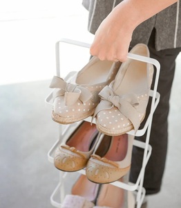 Minimalist White <b>Shoe</b> Rack Multi Tier <b>Vertical</b> <b>Storage</b> Organizer Space Saving Design Strong Stable Frame Elegant Home Display - Product Image 4